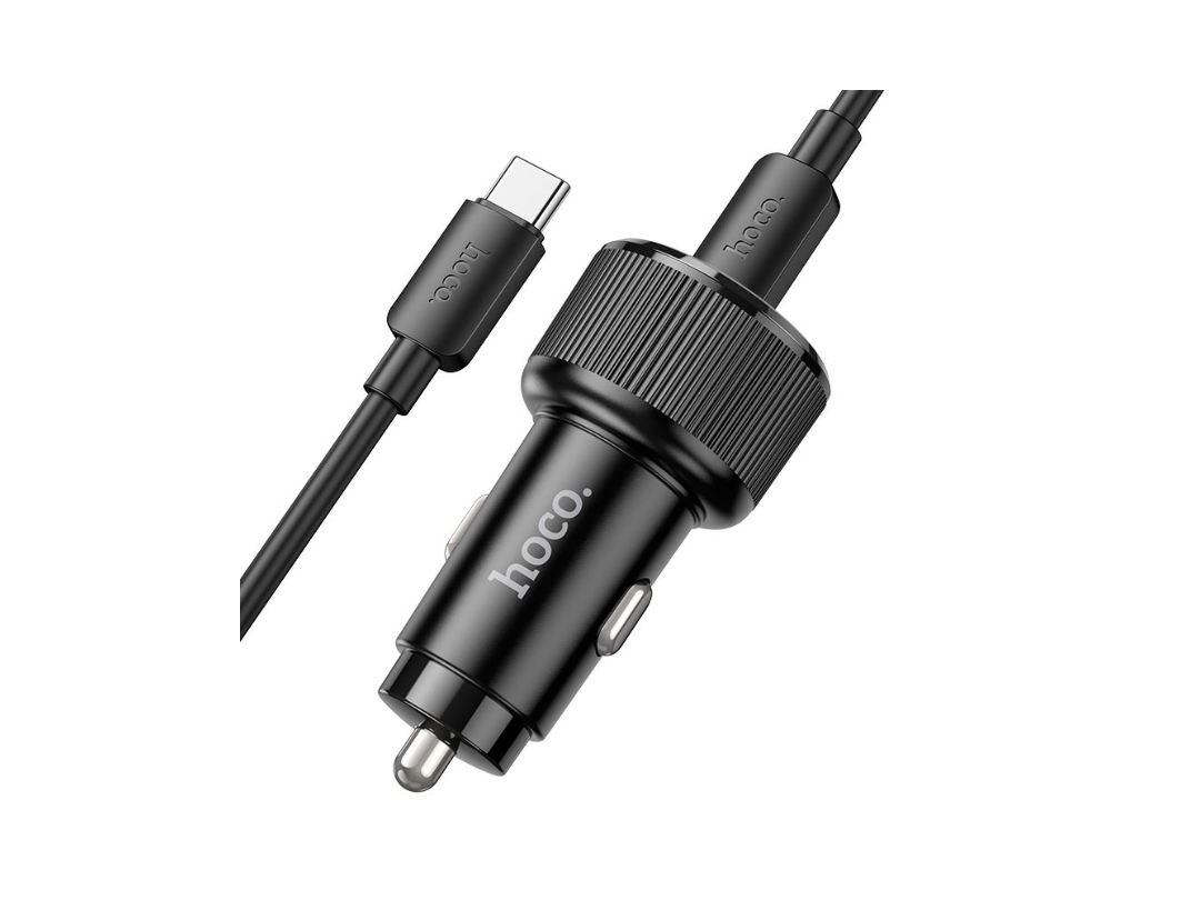 Hoco Car Charger NZ14A Guerrero 38W with Dual Ports & Cable Set Hoco Car Charger NZ14A Guerrero 38W with Dual Ports & Cable Set